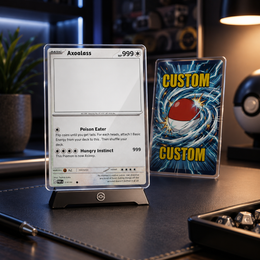 Custom Double-Sided Tempered Glass Trading Game Card