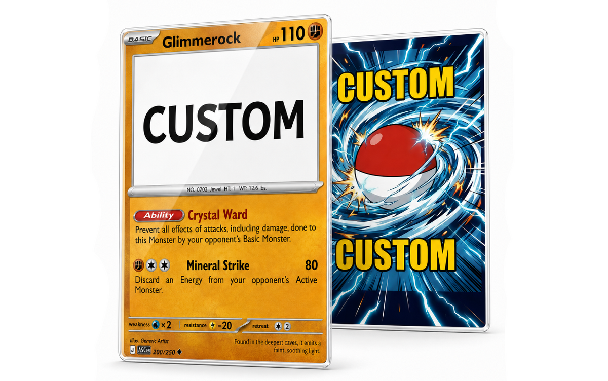 Custom Glass Cards