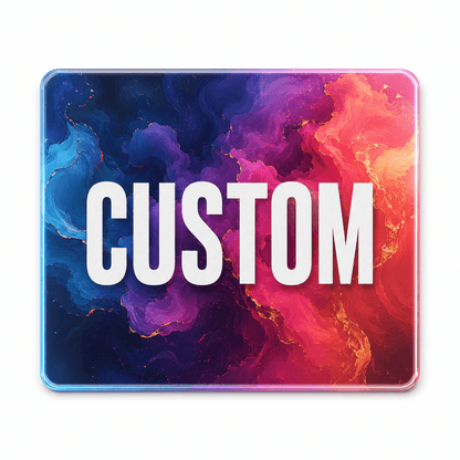 Custom Tempered Glass Mousepad