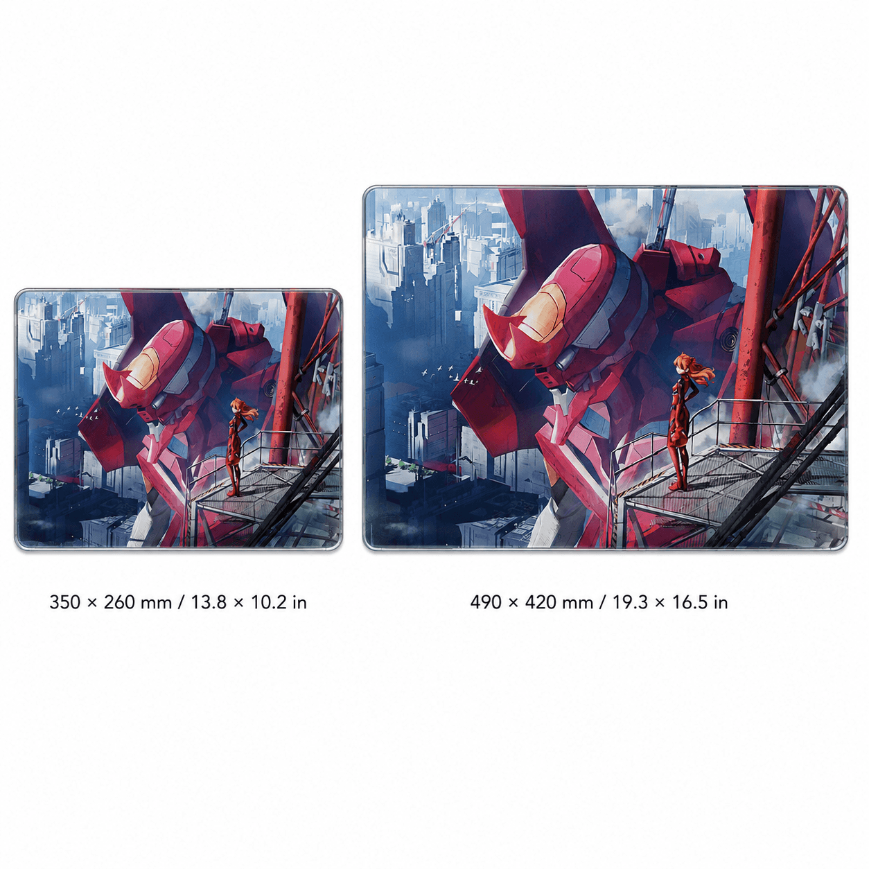 EVA Asuka Tempered Glass Mousepad