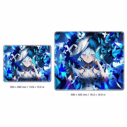 Shorekeeper Ethereal Anime Tempered Glass Mousepad