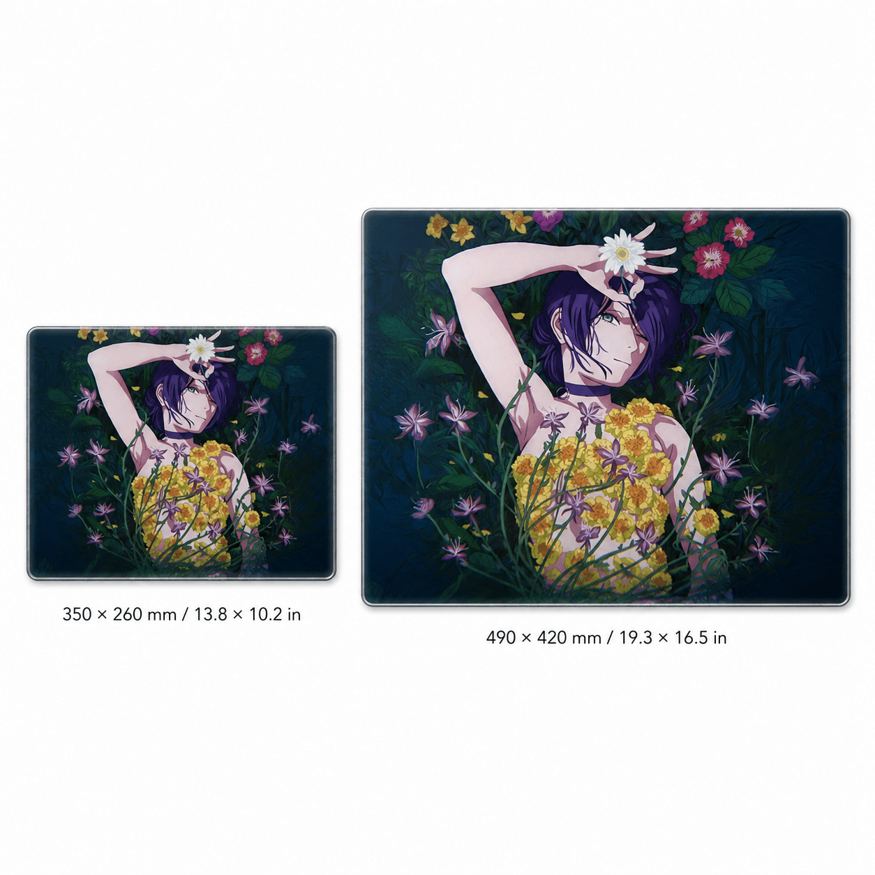 Reze Tempered Glass Mousepad