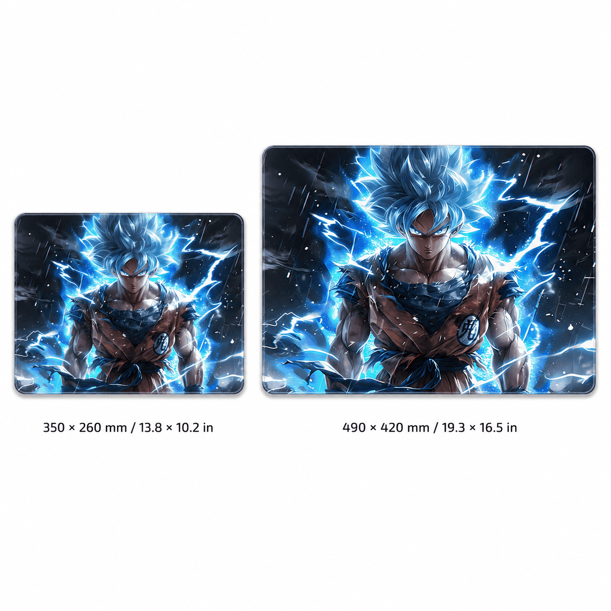 Super Saiyan Tempered Glass Mousepad