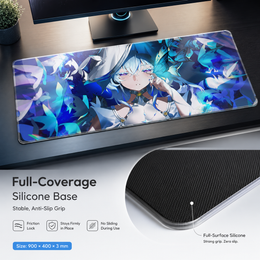 Shorekeeper Ethereal Anime Large Tempered Glass Mouse Pad