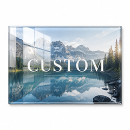 Custom Tempered Glass Wall Art