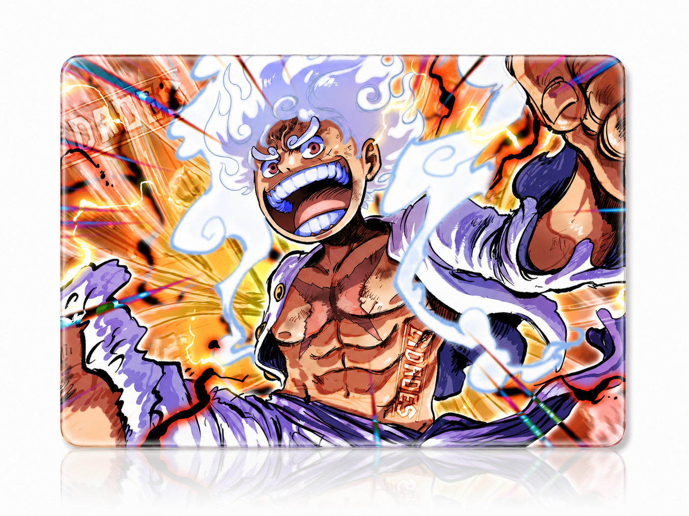 Luffy Gear 5 Tempered Glass Mousepad