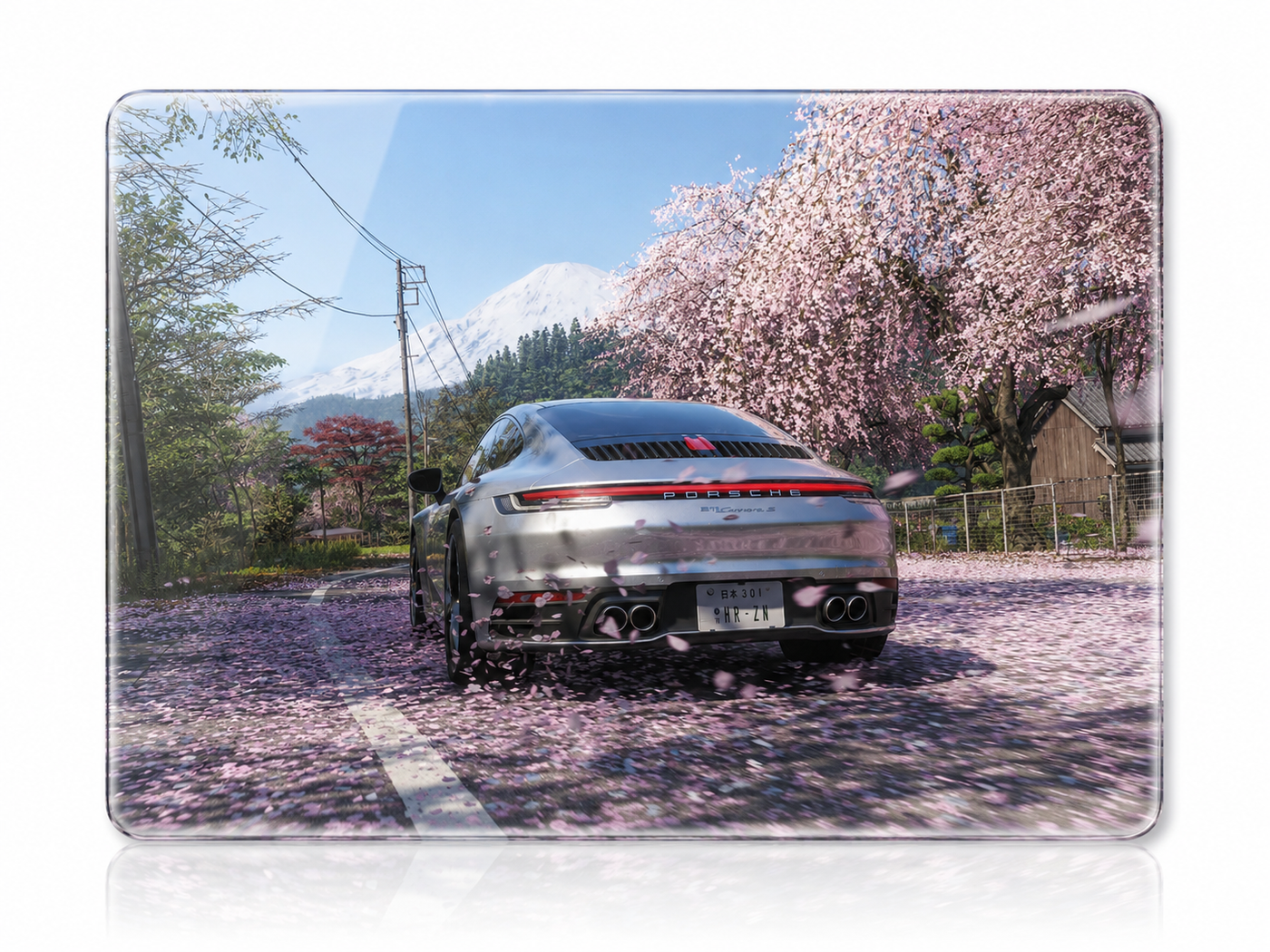 Horizon Racing Tempered Glass Mousepad