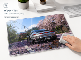 Horizon Racing Tempered Glass Mousepad