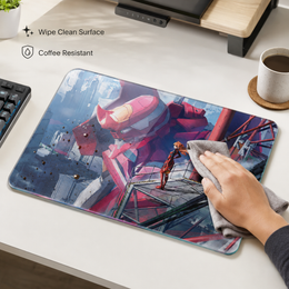 EVA Asuka Tempered Glass Mousepad