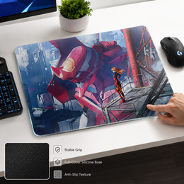 EVA Asuka Tempered Glass Mousepad