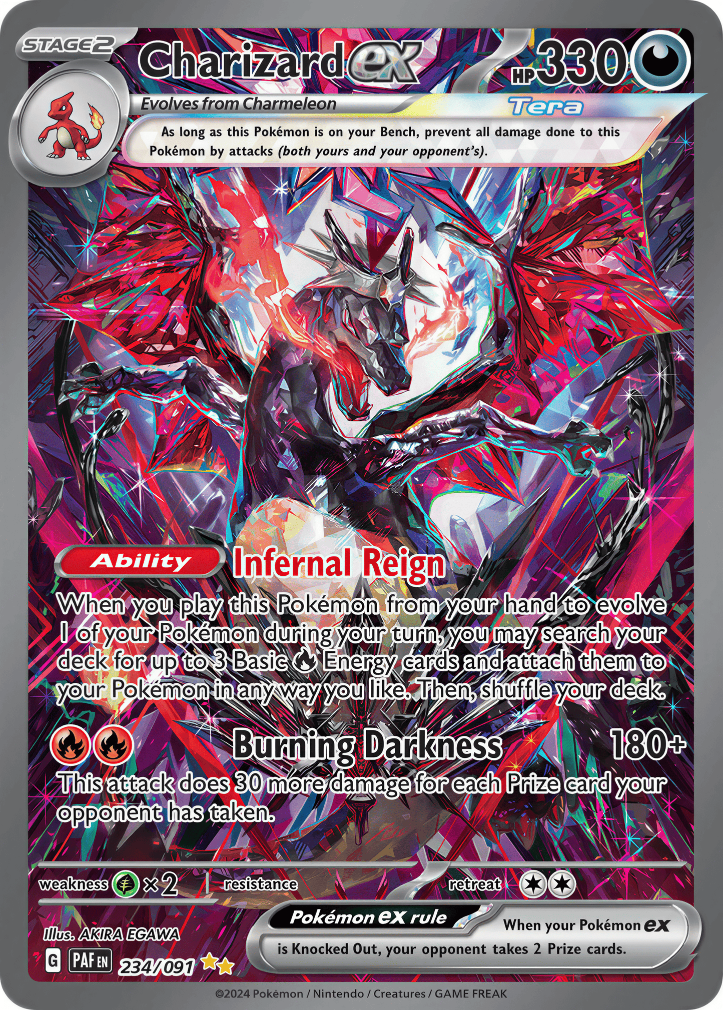 Custom Tempered Glass Trading Game Card
