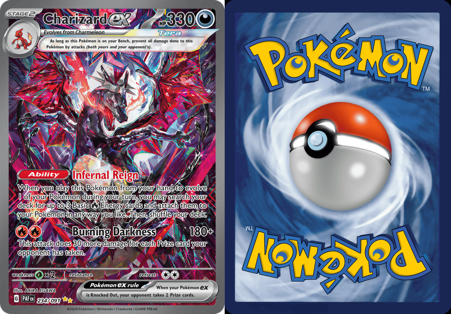 Custom Double-Sided Tempered Glass Trading Game Card