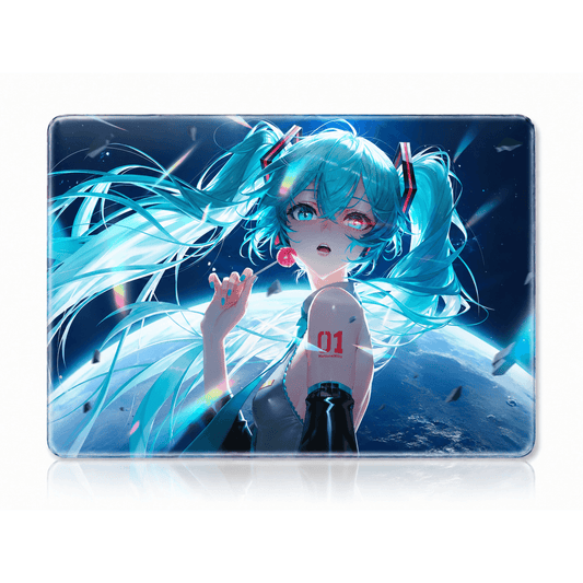 Miku Tempered Glass Mousepad