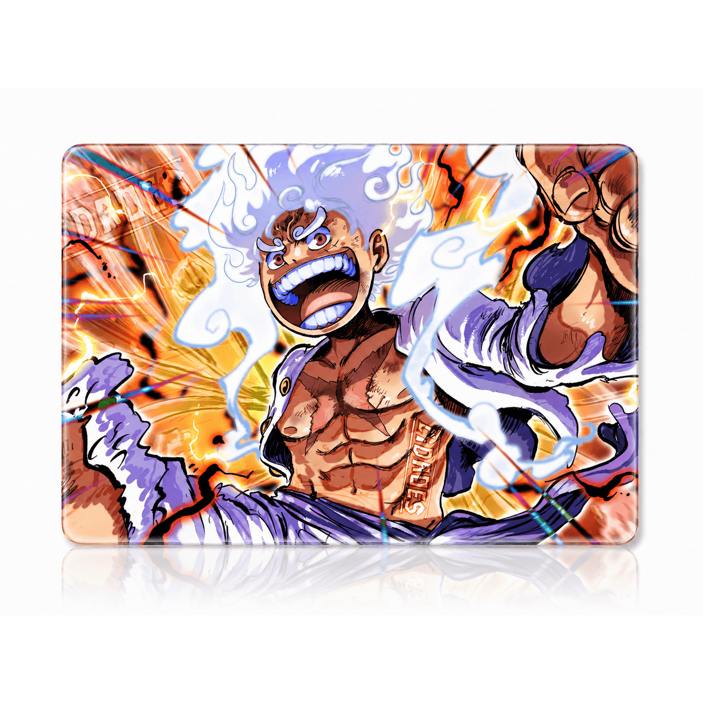 Luffy Gear 5 Tempered Glass Mousepad