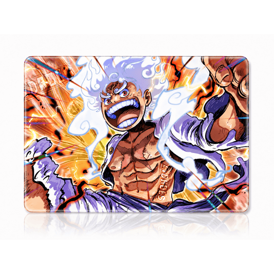 Luffy Gear 5 Tempered Glass Mousepad